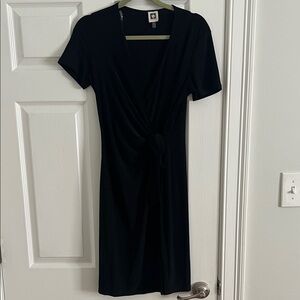 Anne Klein Black Midi Dress